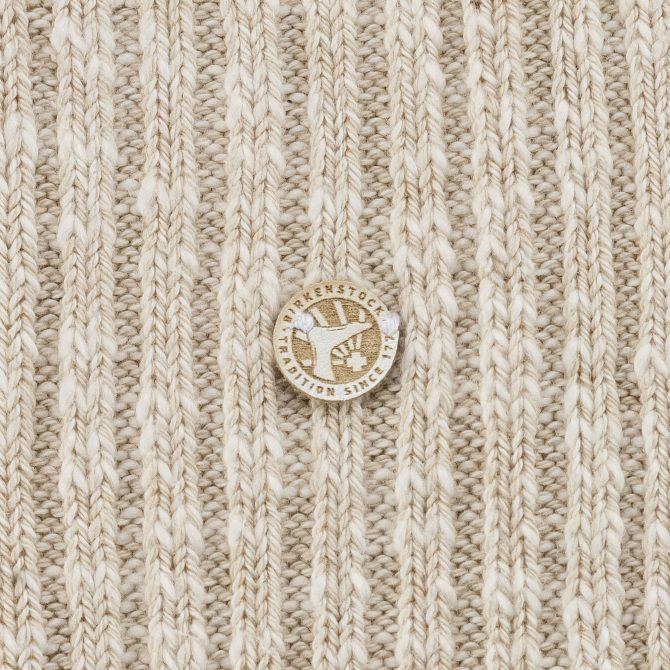 Cotton Slub Women Cotton/Polyamide/Elastane Beige/White - Image 5