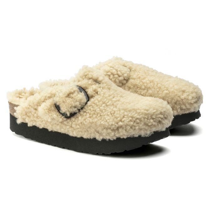 Boston Big Buckle Platform Fur - Image 6