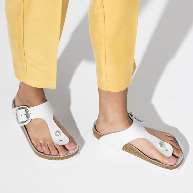 Gizeh Big Buckle Natural Leather - Image 3