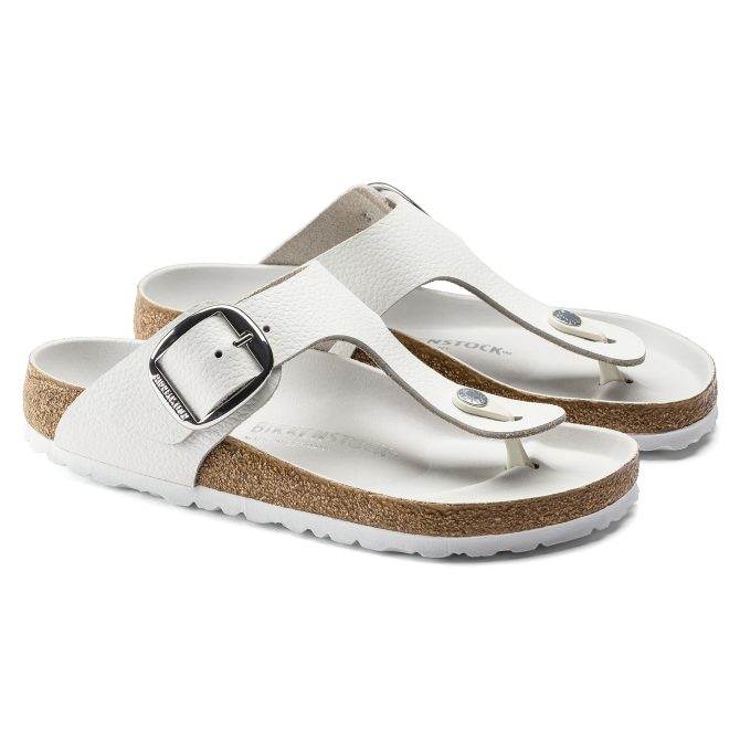 Gizeh Big Buckle Natural Leather - Image 6