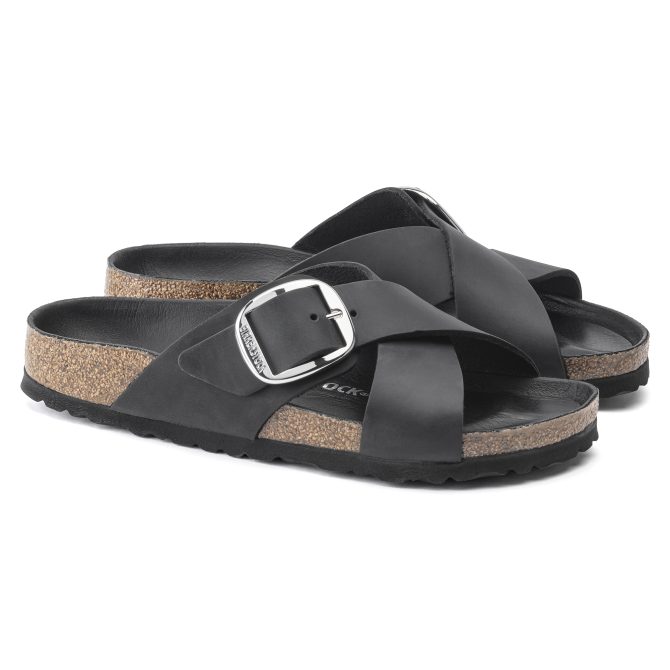 Siena Big Buckle Oiled Leather - Image 6