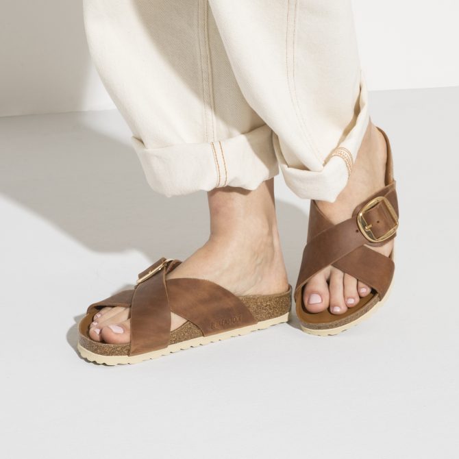 Siena Big Buckle Oiled Leather - Image 3