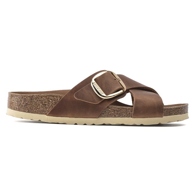 Siena Big Buckle Oiled Leather - Image 7
