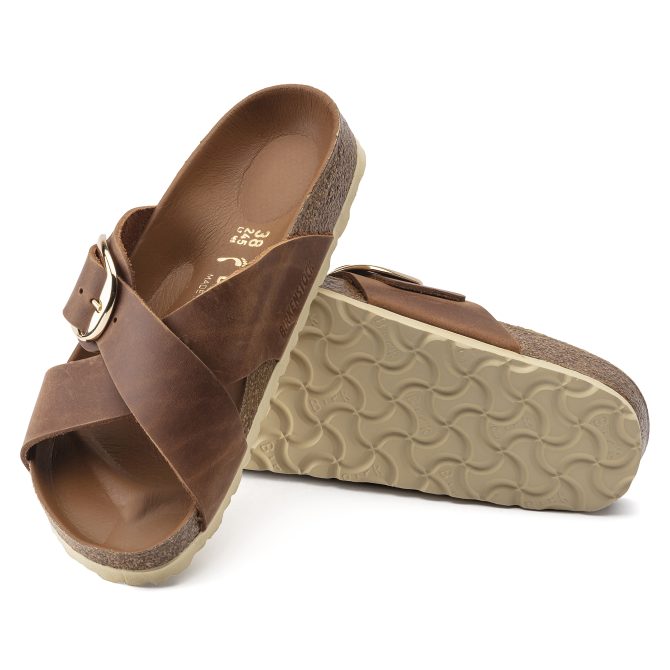 Siena Big Buckle Oiled Leather - Image 4