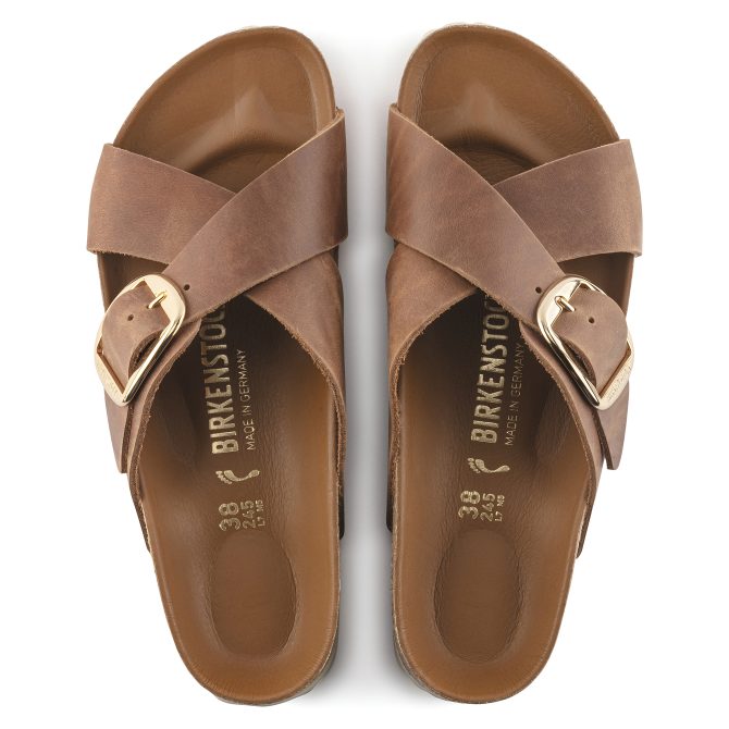 Siena Big Buckle Oiled Leather - Image 5