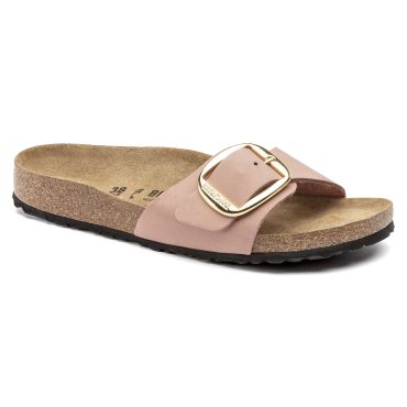 Madrid Big Buckle Nubuck Leather