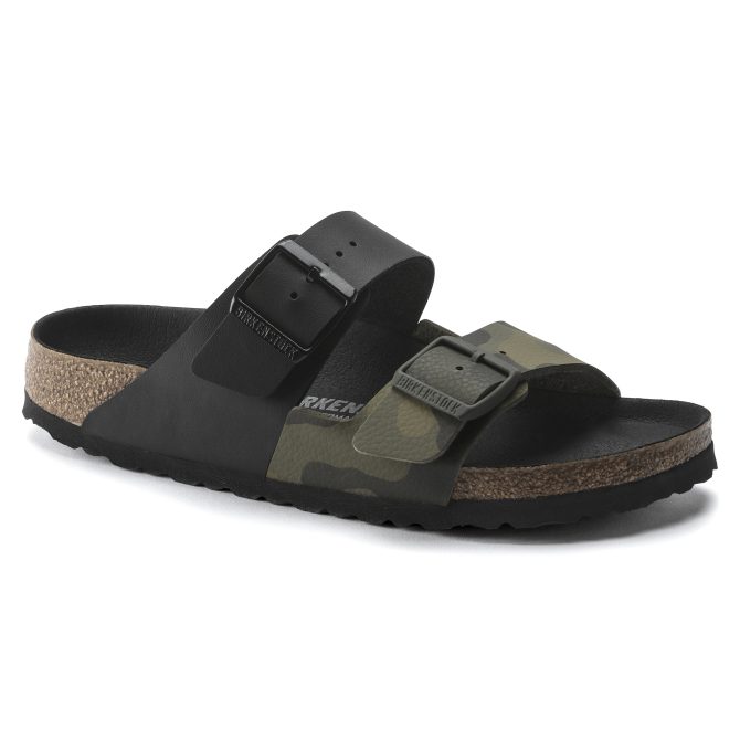 Arizona Split Birko-Flor Black/Desert Soil Camo Green
