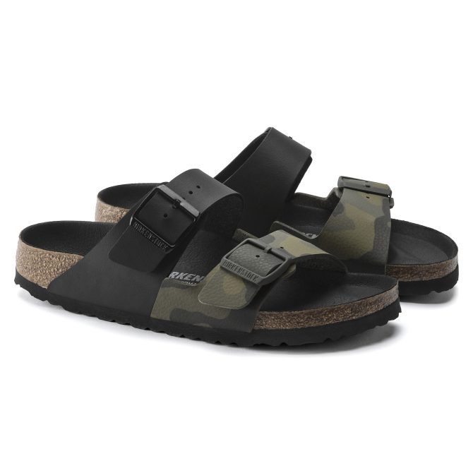 Arizona Split Birko-Flor Black/Desert Soil Camo Green - Image 5