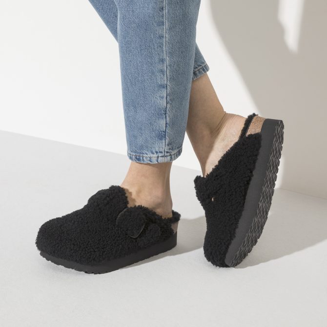 Boston Big Buckle Platform Fur - Image 3