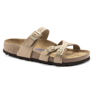 Franca Soft Footbed Nubuck Leather