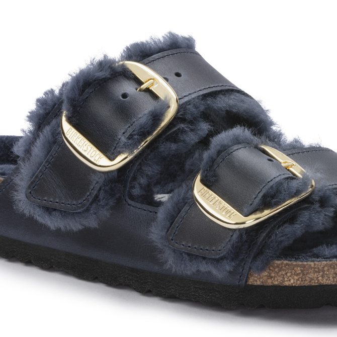Arizona Big Buckle Shearling Oiled Leather - Image 8