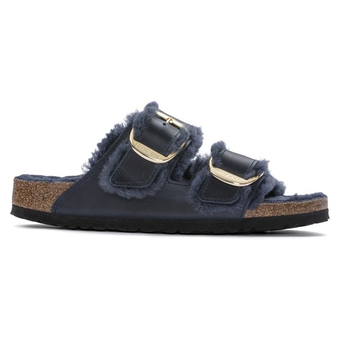 Arizona Big Buckle Shearling Oiled Leather - Image 7