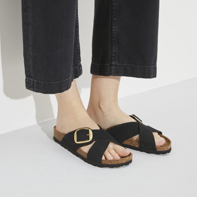 Siena Big Buckle Nubuck Leather - Image 3