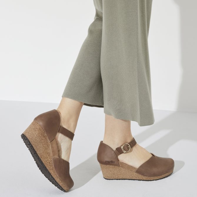Mary Ring-Buckle Natural Leather - Image 3