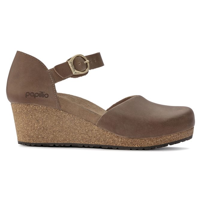 Mary Ring-Buckle Natural Leather - Image 7