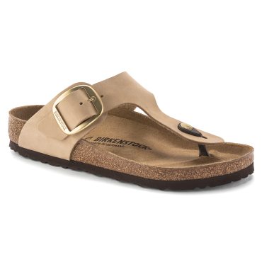 Gizeh Big Buckle Nubuck Leather