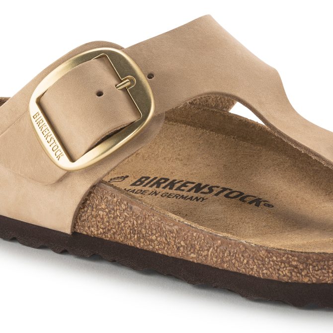 Gizeh Big Buckle Nubuck Leather - Image 8