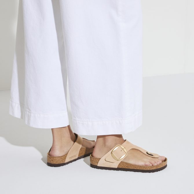 Gizeh Big Buckle Nubuck Leather - Image 3