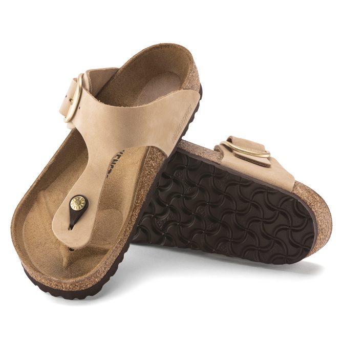 Gizeh Big Buckle Nubuck Leather - Image 4