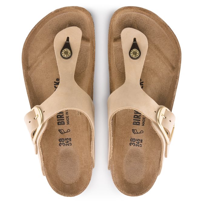 Gizeh Big Buckle Nubuck Leather - Image 5