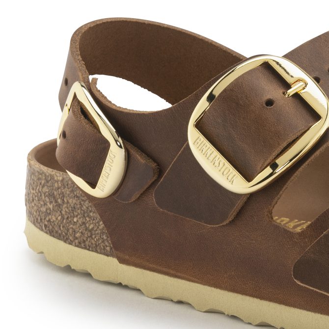 Milano Big Buckle Oiled Leather - Image 8