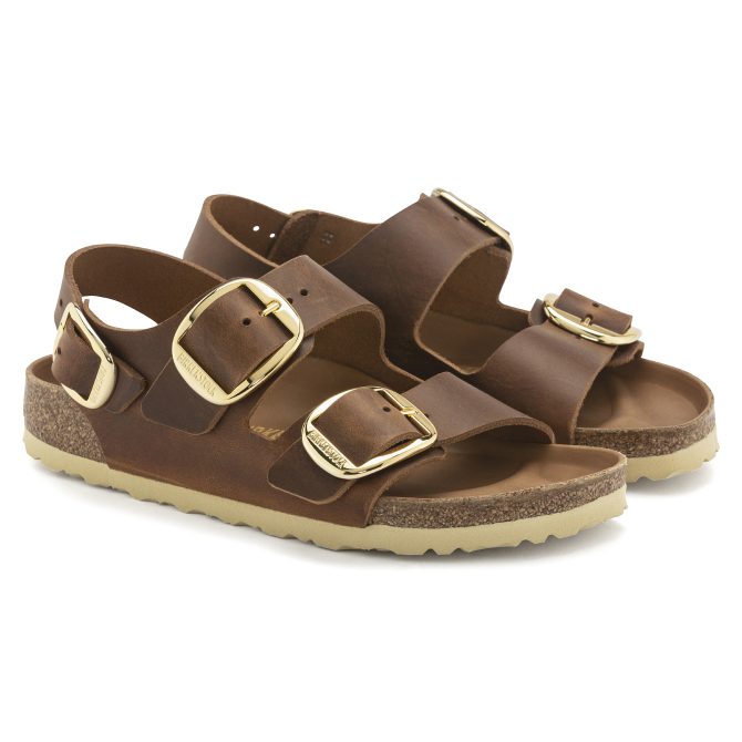 Milano Big Buckle Oiled Leather - Image 6