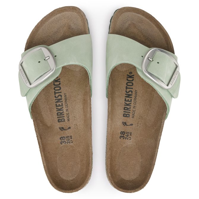 Madrid Big Buckle Nubuck Leather - Image 5