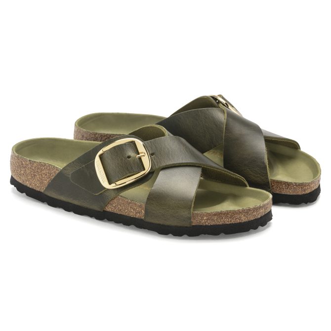Siena Big Buckle Oiled Leather - Image 6