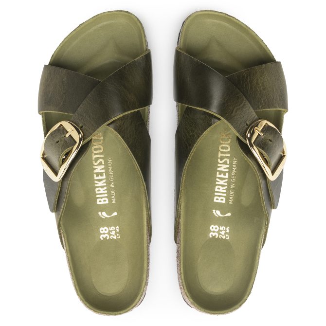Siena Big Buckle Oiled Leather - Image 5