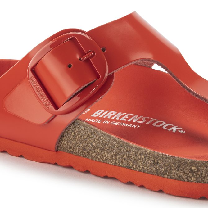 Gizeh Big Buckle Natural Leather Patent - Image 8