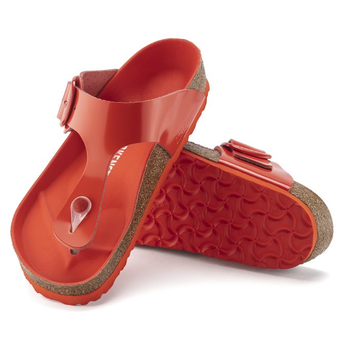 Gizeh Big Buckle Natural Leather Patent - Image 4