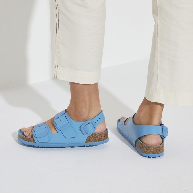Milano Big Buckle Natural Leather Patent - Image 3