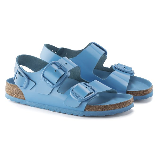 Milano Big Buckle Natural Leather Patent - Image 6