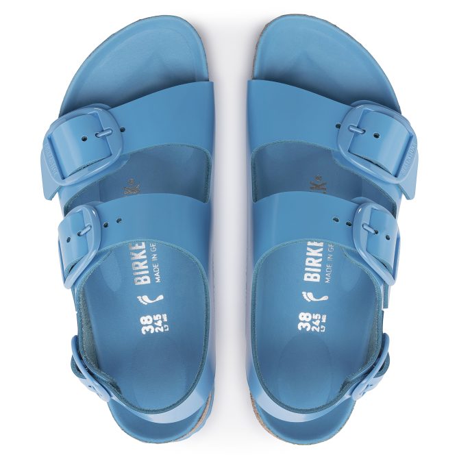 Milano Big Buckle Natural Leather Patent - Image 5