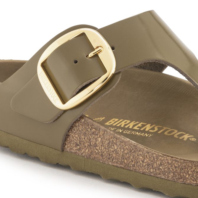 Gizeh Big Buckle Natural Leather Patent - Image 8