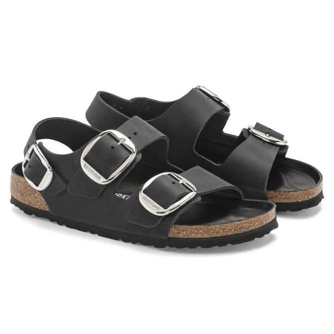 Milano Big Buckle Oiled Leather - Image 6