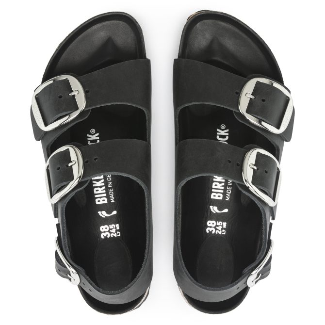 Milano Big Buckle Oiled Leather - Image 5