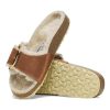 Madrid Big Buckle Shearling Oiled Leather - Image 2