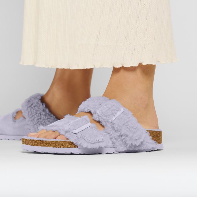 Arizona Teddy Split Suede Leather/Fur - Image 3