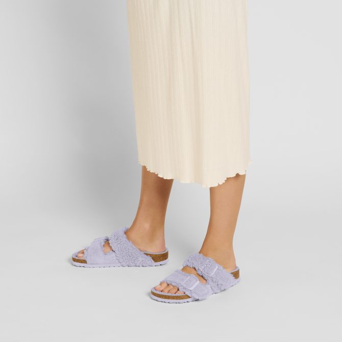 Arizona Teddy Split Suede Leather/Fur - Image 2