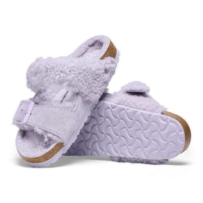 Arizona Teddy Split Suede Leather/Fur - Image 4