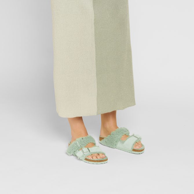 Arizona Teddy Split Suede Leather/Fur - Image 3