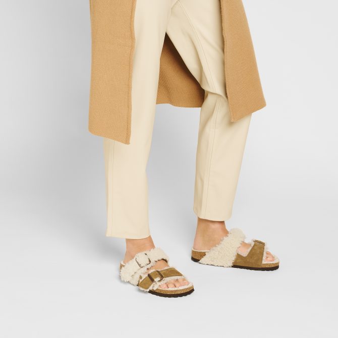 Arizona Teddy Split Suede Leather/Fur - Image 2