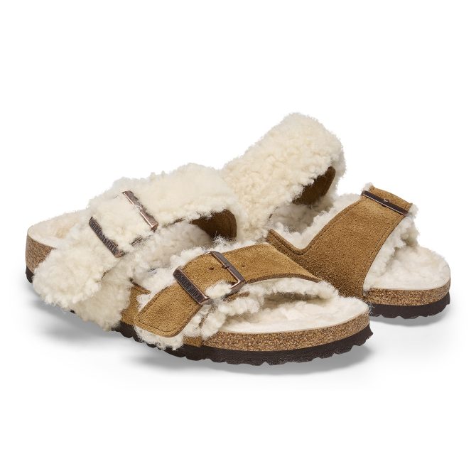 Arizona Teddy Split Suede Leather/Fur - Image 6