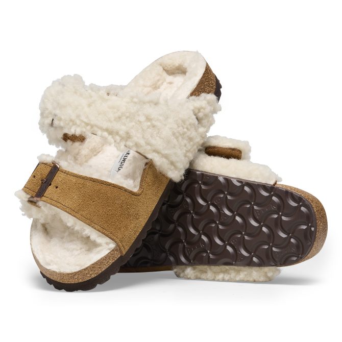 Arizona Teddy Split Suede Leather/Fur - Image 4