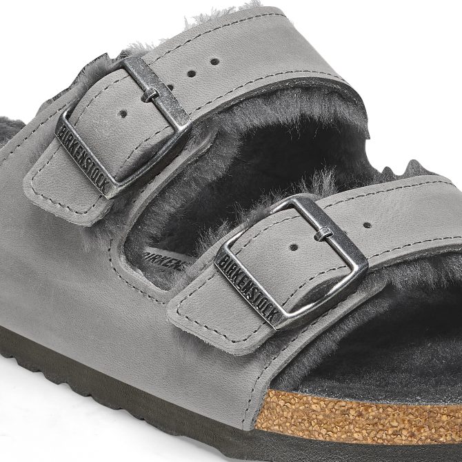 Arizona Shearling Embossed Oiled Leather - Image 8