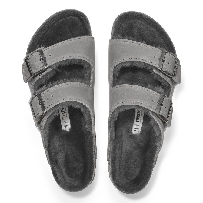 Arizona Shearling Embossed Oiled Leather - Image 5