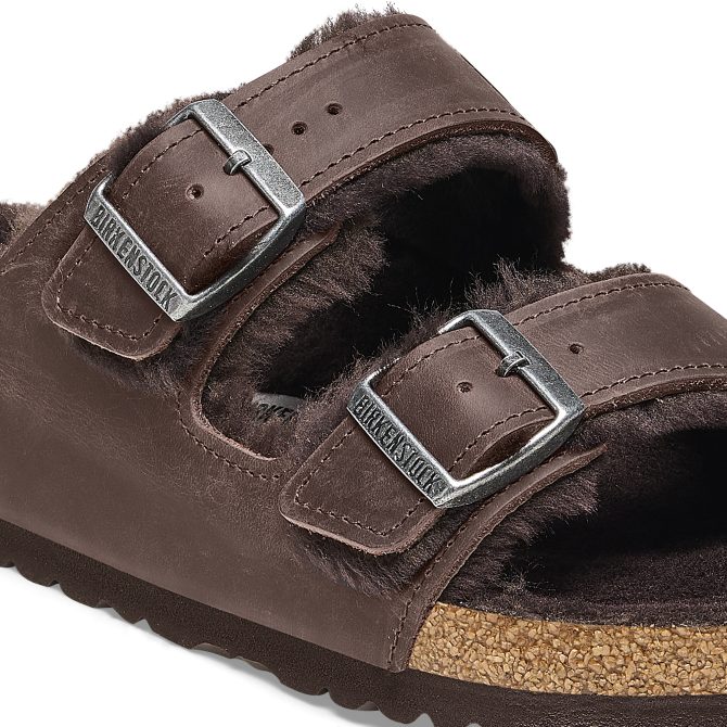 Arizona Shearling Embossed Oiled Leather - Image 8
