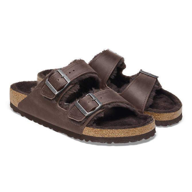 Arizona Shearling Embossed Oiled Leather - Image 6