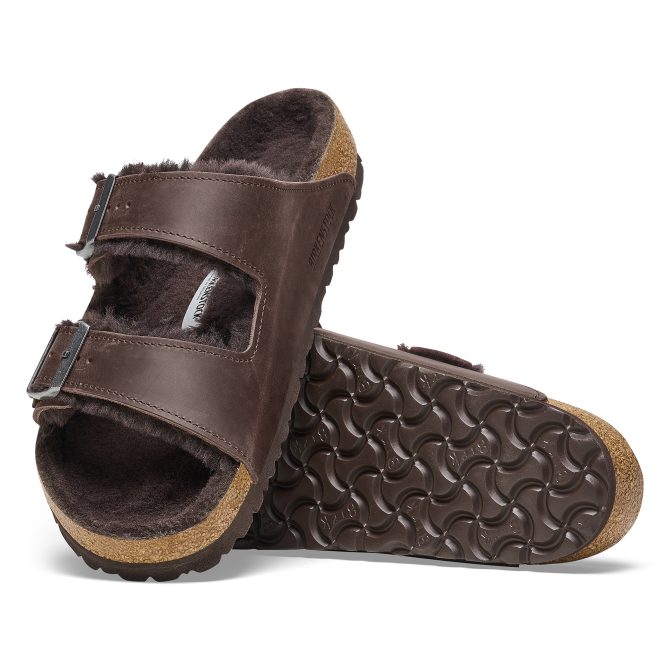 Arizona Shearling Embossed Oiled Leather - Image 4
